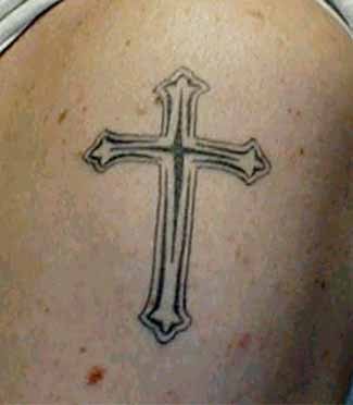 christian crosses tattoos